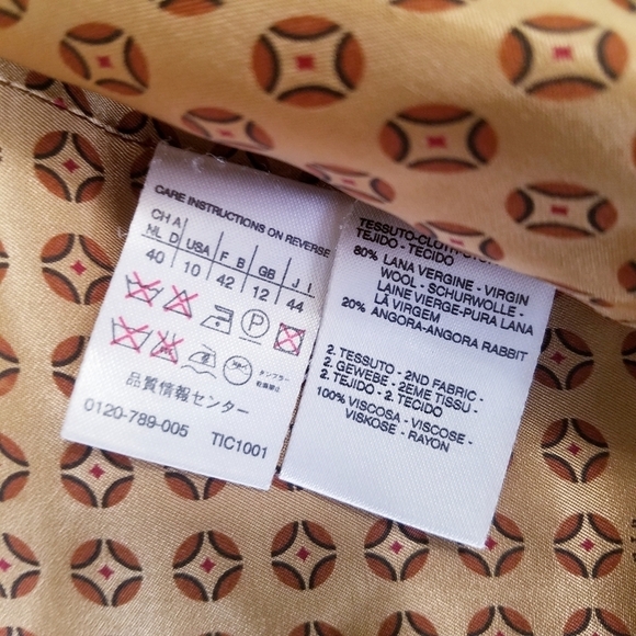 Max Mara | Wool Angora Blend Blazer, Brown… - Picture 10 of 14